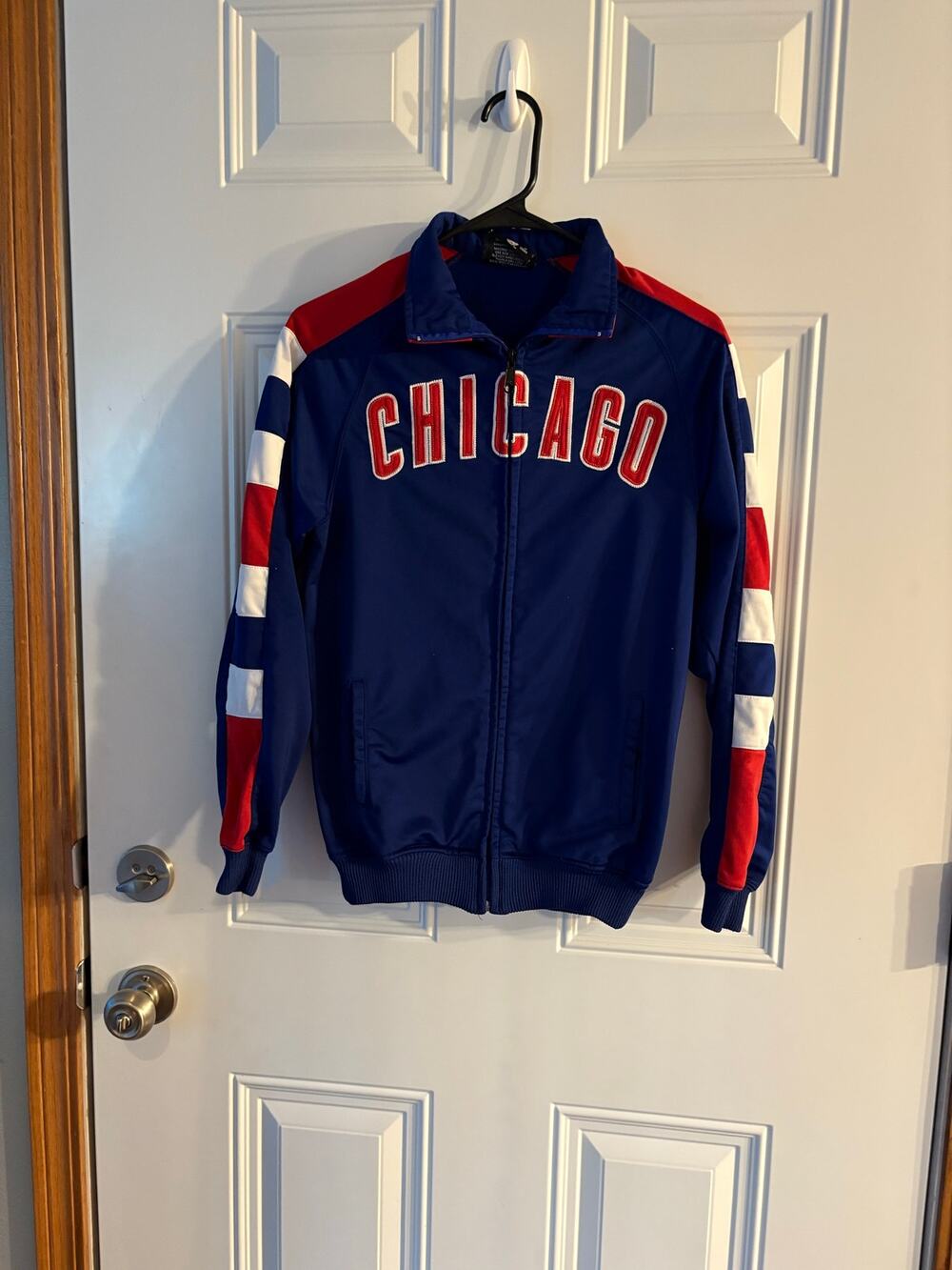 Chicago Cubs track jacket size small